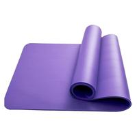 Tapis Yoga Tapis de yoga épais et antidérapants, for le sport, la musculation, le fitness, le Pilates(Purple)