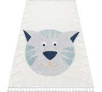 Tapis YOYO GD80 blanc / gris - Tigre pour enfants, structurel, sensoriel Strapce beige 160x220 cm
