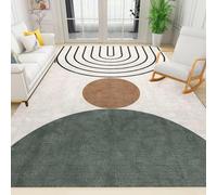 Tapis Zone 60 x 90 cm, Moderne Abstrait Médiéval Salon Décor Tapis Rétro Géométrique Bohème Luxe Chambre à Coucher pour Hôtel Décoration Maison Table à Thé Canapé Terrasse