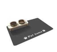 tapisD'alimentation Antidérapant pour Animaux De Compagnie - Accessoires pour Chiens, tapisD'eau À Séchage Rapide, Station De Gamelle pour Animaux De Compagnie, d'alimentation pour Contrôler