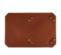 tapisdePoêle, tapisdeProtection De Is De Prote Table D Isso En Cuir PU, 11,81x7,87 Pouces - Base De Poêle, Équipement De poêleDe Randonnée, Coussin Antidérapant, Accessoire