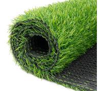 TAPISO Canyoo Gazon Synthétique Extérieur au Mètre Tapis Gazon Pelouse Artificielle Terrasse Balcon Jardin Vert Résistant aux Intempéries Épaisseur 20 mm 400 x 500 cm