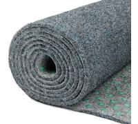TAPISO Magic Forest Gazon Synthétique Extérieur au Mètre Faux Gazon Synthétique Moquette d'Exterieur Antidérapant Balcon Terrasse Jardin Gris Résistant Épaisseur 4 mm 200 x 500 cm