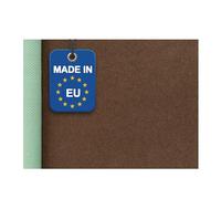 TAPISO Pemba Gazon Synthétique Extérieur au Mètre Faux Gazon Synthétique Moquette d'Exterieur Antidérapant Balcon Terrasse Jardin Marron Résistant Épaisseur 2 mm 133 x 300 cm