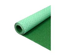 TAPISO Pemba Gazon Synthétique Extérieur au Mètre Faux Gazon Synthétique Moquette d'Exterieur Antidérapant Balcon Terrasse Jardin Vert Résistant Épaisseur 2 mm 100 x 130 cm