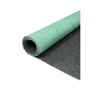TAPISO Pemba Gazon Synthétique Extérieur au Mètre Faux Gazon Synthétique Moquette d'Exterieur Antidérapant Balcon Terrasse Jardin Anthracite Résistant Épaisseur 2 mm 100 x 300 cm