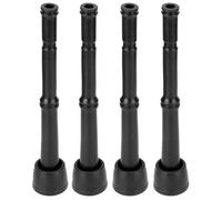 Tapisse de trasse Doublure de Lait en Caoutchouc Dougleur de traite Doux Accessoire de Machine à Traits de Fuite Durable pour Le bétail de Moutons de Vache 4pcs