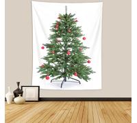 Tapisserie Arbre de Noël, Tapisserie en polyester Cadeaux Pour Noël Décor, Anniversaire Et Décor De Salle Etc (200x150cm,Couleur 8)
