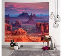 Tapisserie avec paysage naturel, forêt, plage, lac, arbres, nuages de pierre, tapisserie, vue esthétique, tapisserie pour chambre, salon (230 cm x 180 cm,couleur 15)