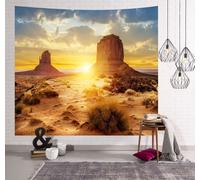 Tapisserie avec paysage naturel, forêt, plage, lac, arbres, nuages de pierre, tapisserie, vue esthétique, tapisserie pour chambre, salon (230 cm x 180 cm,couleur 1)