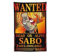 Tapisserie d'animation « Wanted » - 1 pièce - Impression esthétique - Décoration murale pour chambre à coucher - 101,6 x 152,4 cm