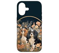 Tapisserie de Jardin Cavalier King Charles Spaniels Coque pour iPhone 17