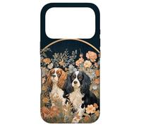 Tapisserie de Jardin Cavalier King Charles Spaniels Coque pour iPhone 17 Pro