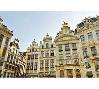 Tapisserie déco poster BRUXELLES 3 x 2,70 m | Déco et photo murale XXL Qualité HD Scenolia