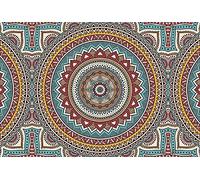 Tapisserie déco poster MANDALA 3 x 2,70 m | Déco et photo murale XXL Qualité HD Scenolia