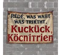 Tapisserie décorative pour caverne de bar Man Speak What You Do, coucou, Knit Your Eyes - Accessoires et décoration de jardin (100 x 150 cm)