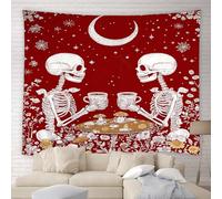 Tapisserie Halloween Effrayant Tenture Murales | Tapisserie Murales Couverture Murales Pour Maison Chambre Fête,73x95cm