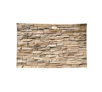 Tapisserie murale en briques rustiques 3 tailles pour chambre dortoir, bannière décoration pour remise de diplôme et mariage