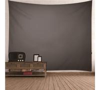Tapisserie Murales, Couleur Unie Tenture Murale Literie Couvre-lit, Gris foncé, 240 x 220 cm