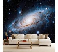 tapisserie murales papier peint 350x260cm Planète Galaxie papier peint chambre adulte Impression murale en toile à l’huile, sans joint, parfaite pour espace de lecture ou bibliothèque EB24-3602