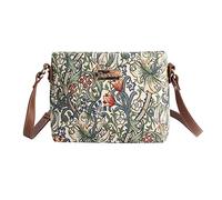 Tapisserie Siganre sac à bandoulière Femme, sac dépaule Femme, Cross Body Bag (Golden Lily)