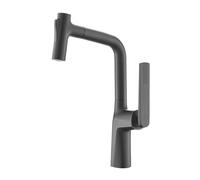 Tapisseurs d'évier de cuisine Taps avec Spray Spray à 360 ° Bouxage pivotant Tap Évier de cuisine avec 2 modes de modes Spary Tapisseurs pour l'évier de cuisine Brackaged Gold LWX