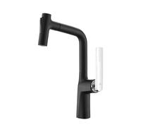 Tapisseurs d'évier de cuisine Taps avec Spray Spray à 360 ° Bouxage pivotant Tap Évier de cuisine avec 2 modes de modes Spary Tapisseurs pour l'évier de cuisine Brackaged Gold LWX
