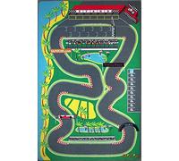 TAPITOM® Tapis Enfant Circuit Voiture de Course 130x200 cm