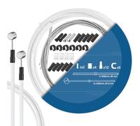 TAPKUA Kit de Câble de Frein de Vélo 2500 mm Avec Gaine Extérieure 3 m Tuyau Pour VTT, BMX, Vélos Pliants, etc