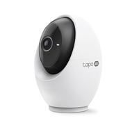 Tapo 4K Camera Interieur WiFi 360° Reconnaissance IA Faciale Intégrée,C260