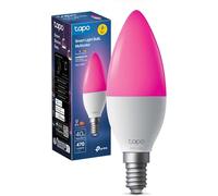 Tapo Ampoule Connectée WiFi, Ampoule LED E14 Multicolore 2500K-6500K, Dimmable 40W 470Lm, Fonctionne avec Alexa, Commande Vocale, Economie d'énergie, L430C.