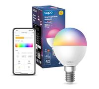 Tapo Ampoule Connectée Alexa E14, Multicolore LED Dimmable L430P | Commande vocale Alexa/Google, aucun hub requis, mode absence anti-intrusion, programme & minuterie, 4.8W (équivalent 40W)