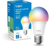 Tapo Ampoule Connectée Alexa E27, Multicolore LED Dimmable L530E, 1 pièce | Commande vocale Alexa/Google, aucun hub requis, mode absence anti-intrusion, programme & minuterie, 8.7W (équivalent 60W)