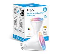 Tapo Ampoule Connectée Alexa GU10, Multicolore LED Dimmable L610, 1 pièce | Commande vocale Alexa/Google, aucun hub requis, mode absence anti-intrusion, programme & minuterie, 3.7W (équivalent 50W)