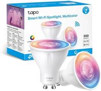 Tapo Ampoule LED connectée GU10 L630 - Multicolore 2200-6500K, 350 lm, 3.7W, Alexa/Google (2-pack)