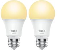 Tapo Ampoule Connectée WiFi, Ampoule LED E27 Blanc Chaud 2700K, Dimmable 8.7W 806Lm, Compatible avec Alexa et Google Home, Commande Vocale, Economie d'énergie, L510E(2-pack) (Lot de 2)