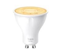 Tapo Ampoule Connectée WiFi, Ampoule LED GU10, Blanc Chaude 2700K, Dimmable 350 Lumens, 2.9 W équivalent à 50W, Economie d'énergie, Compatible avec Alexa et Google Home, L610