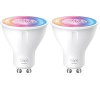 Tapo Ampoule Connectée WiFi, Ampoule LED GU10 Multicolore 2200K-6500K, Dimmable 350 Lumens, 3.7W équivalent à 50W, Compatible avec Alexa et Google Home, Economie d'énergie, L630 (Lot de 2)