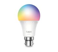 Tapo Ampoule intelligente B22 Matter, surveillance de l'énergie, extra lumineuse 1055 lm, ampoule intelligente 8,6 W, intensité variable, ampoules Alexa réglables, commande vocale avec Apple HomeKit,