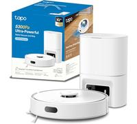 Tapo Aspirateur robot laveur RV30Max Plus 4 en 1 – 5300Pa, LiDAR, vidage auto, 150 min