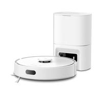 Tapo Aspirateur Robot Laveur 4 en 1 RV30Max Plus Vidage Automatique, Silencieux et Fin, Ultra puissante de 5300Pa, Navigation LiDAR, Auto-Charge Autonomie 150min, Tapis et Poils d'animaux