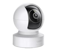 Tapo C232 Caméra de surveillance Wi-Fi 360° KI Ethernet, Wi-Fi, 3K 5MP, suivi de mouvement, vision nocturne, audio bidirectionnel, compatible avec Alexa et Google Assistant, carte microSD jusqu'à