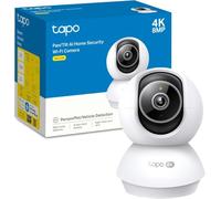 Tapo C250 Caméra de Surveillance Intérieure 4K 8MP, 360° Pan/Tilt, Détection IA Gratuite, Suivi Auto Zoom, Vision Nocturne 12m, Audio Bidirectionnel, Stockage Local