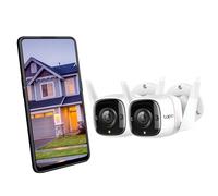 Caméra de surveillance Tp Link Tapo C310 V2 - Caméra de surveillance réseau - extérieur - résistant aux intempéries - couleur (Jour et nuit) - 3 MP - 2304 x 1296 - 1296p - Focale