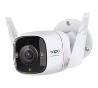Tapo C325WB V1 - Caméra de surveillance réseau - puce - extérieur - anti-poussière/résistant aux intempéries - couleur (Jour et nuit) - 4 MP - 2688 x 1520 - 2K - Focale fixe - audio - sans fil - Wi-Fi