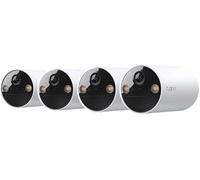 Tapo 2K(3MP) Caméra Surveillance WiFi Extérieure sans Fil Batterie Lot de 4, Autonomie de 180j, Personne Détection, Vision Nocturne en Couleur, IP65 Etanche, Aucune hub requis