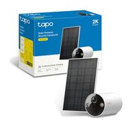 Tapo C410 KIT 2K(3MP) Caméra de Surveillance WiFi Extérieure sans Fil Solaire, Autonomie permanente de la Batterie, Personne Détection, Vision Nocturne en Couleur, IP65 Etanche, Aucune hub requis