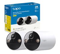 Tapo C410 Lot de 2 caméras de sécurité intelligentes d'extérieur sans Fil, alimentées par Piles, Rechargeables, 100% sans Fil, Utilisation intérieure et extérieure, sans Entretien, Vision Nocturne en