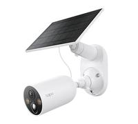 Tapo C425 KIT Caméra de sécurité intelligente sans fil et panneau solaire | 2K QHD 4MP 1440p | Alimentation ininterrompue | Vision nocturne couleur | Détection IA gratuite | IP66 résistant aux