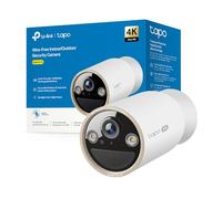 Tapo C460 Caméra de Surveillance Extérieure 4K 8MP, Batterie 10000mAh, Vision Nocturne Couleur Starlight, Wi-FI Dual-Band, Base Magnétique, Détection AI Gratuite
